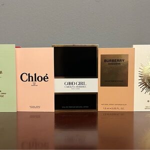 Lot of 5 Women’s Perfume Samples